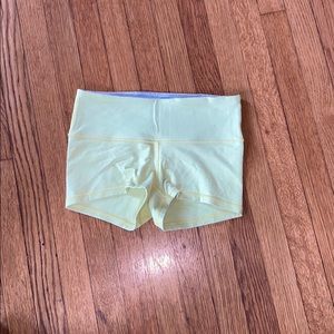 Lululemon Boogie Shorts Clarity Yellow 2